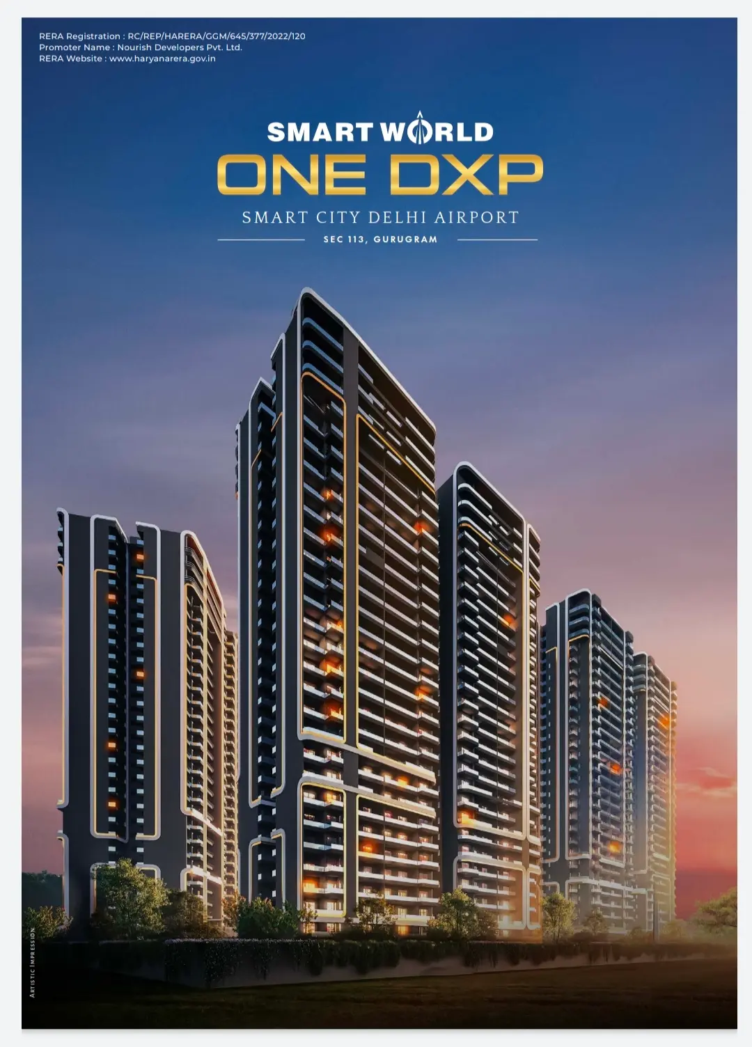 Smartworld One DXP in sector 113 Gurgaon